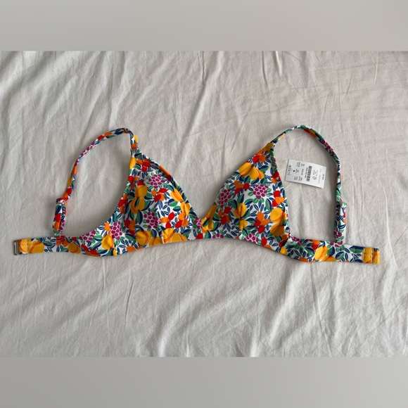 NWT J.Crew French Bikini Top 🍇 - Picture 2 of 5